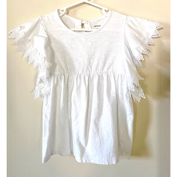Carters Embroidered Detail Tee - Picture 2 of 8